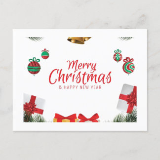 Cartes Pour Fêtes Annuelles Joyeux voeux de Noël