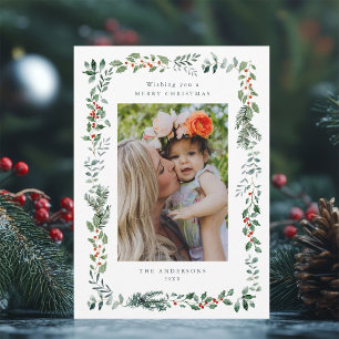 Cartes Pour Fêtes Annuelles Joyeux voeux de Noël