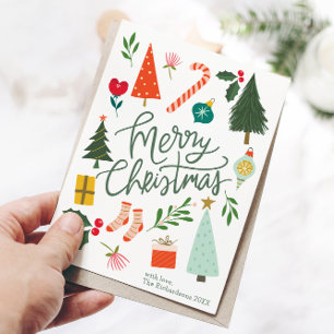 Cartes Pour Fêtes Annuelles Joyeux voeux Noël