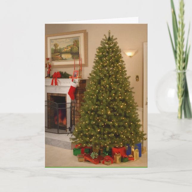 CARTES POUR FÊTES ANNUELLES JOYEZ EN NOUVELLE ANNÉE / JETER NOËL (Devant)