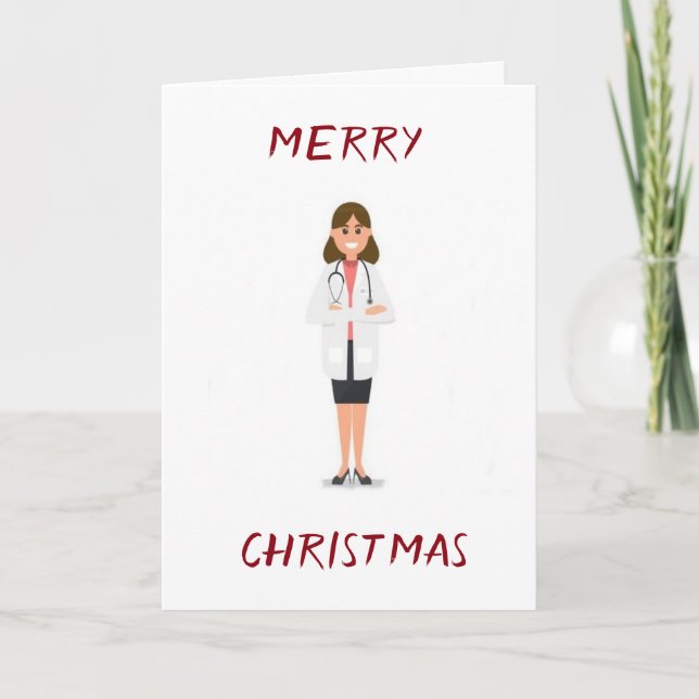 CARTES POUR FÊTES ANNUELLES * JOYEZ NOËL* À MA ***FEMME TRAVAILLANTE*** (Devant)