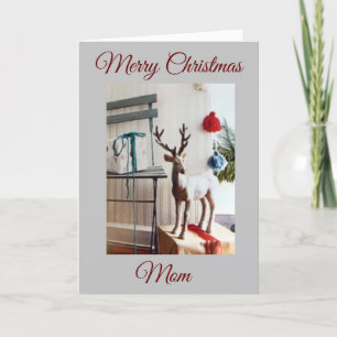 CARTES POUR FÊTES ANNUELLES JOYEZ NOËL À **MA MÈRE**