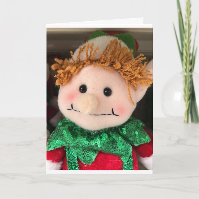 CARTES POUR FÊTES ANNUELLES JOYEZ NOËL À MON ***ENSEIGNANT*** (Devant)