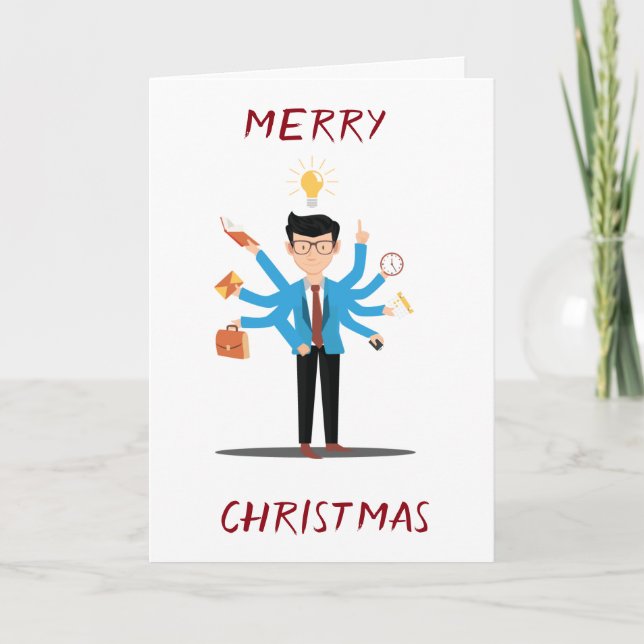 CARTES POUR FÊTES ANNUELLES * JOYEZ NOËL* À MON MARI DE TRAVAIL***** (Devant)
