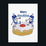 Cartes Pour Fêtes Annuelles Judaica Happy Hanukkah Dancing Dreidels<br><div class="desc">You are viewing The Lee Hiller Designs Collection of Home and Office Decor,  Apparel,  Toxiques and Collectibles. The Designs include Lee Hiller Photographie et Mixed Media Digital Art Collection. You can view her her Nature photographiy at at http://HikeOurPlanet.com/ and follow her hiking blog within Hot Springs National Park.</div>