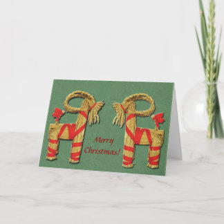 Cartes Pour Fêtes Annuelles Jul Bok Christmas Chèvre