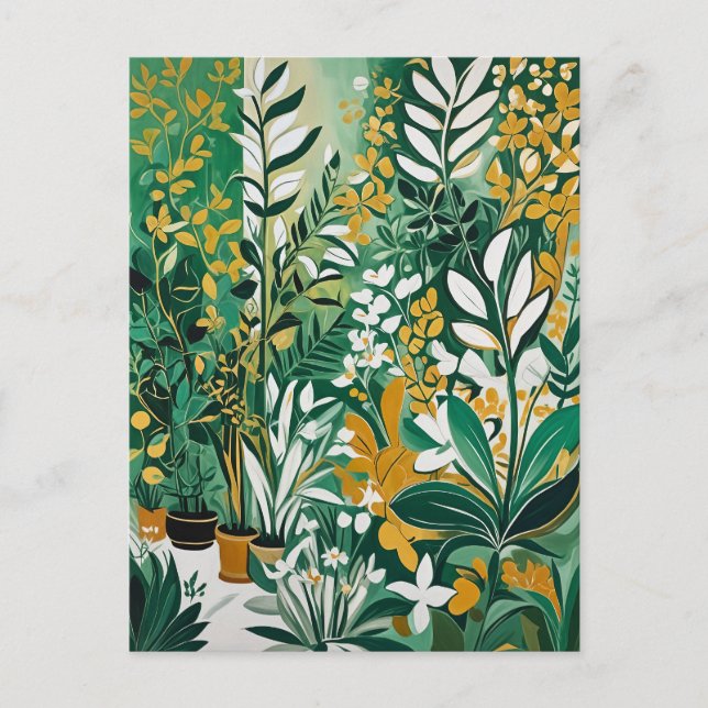 Cartes Pour Fêtes Annuelles Jungle Serenade (Devant)