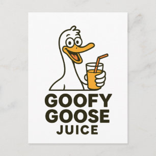 Cartes Pour Fêtes Annuelles Jus d'oie Goofy – Designs ludiques et originaux po