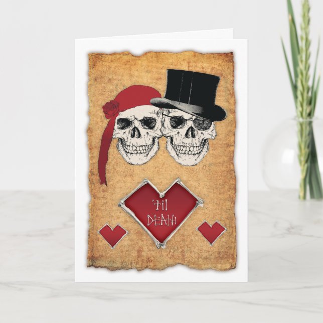 Cartes Pour Fêtes Annuelles 'jusqu'à la mort faites-nous partie (Devant)