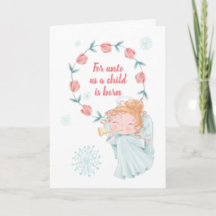 Cartes Pour Fêtes Annuelles Jusqu'à Nous Ange de Noël