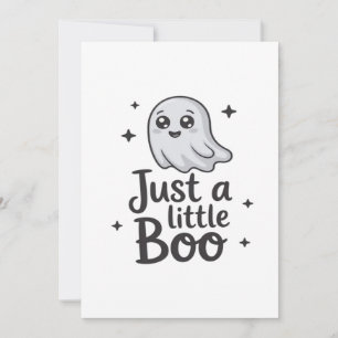 Cartes Pour Fêtes Annuelles Just Little Boo Création Drôle