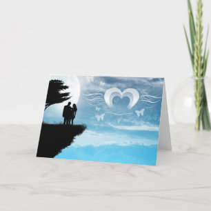 Cartes Pour Fêtes Annuelles Juste comme le ciel