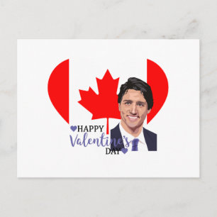 Cartes Pour Fêtes Annuelles justin trudeau valentine