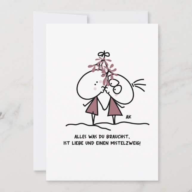 Cartes Pour Fêtes Annuelles K&K Xmas  (Devant)