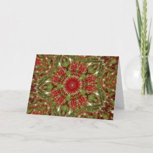 Cartes Pour Fêtes Annuelles Kaléidoscope d'étoiles