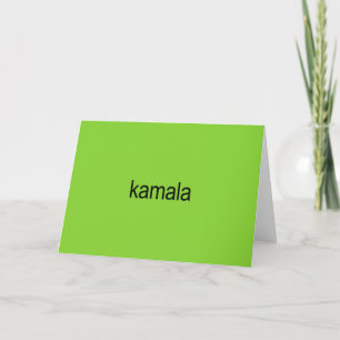 Cartes Pour Fêtes Annuelles Kamala Harris est Brat