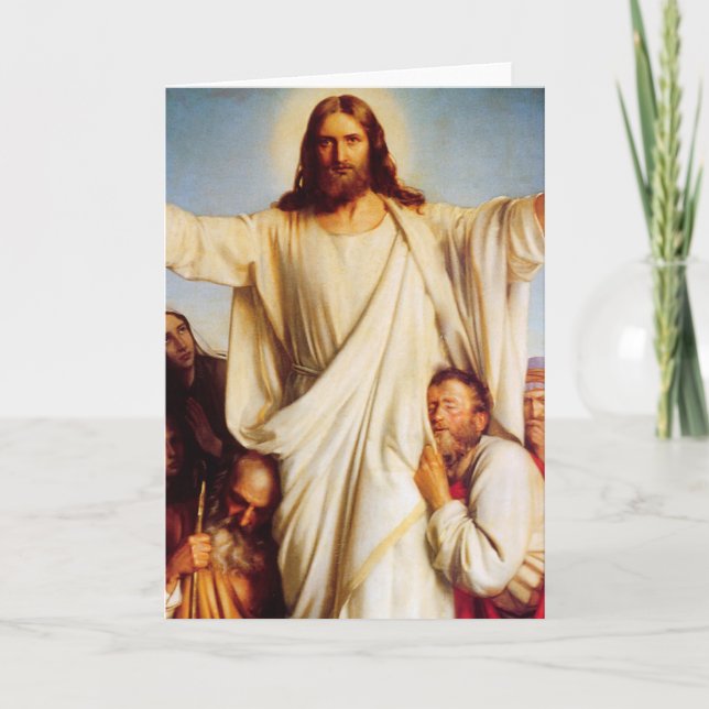 Cartes Pour Fêtes Annuelles Karl Heinrich Bloch - Consolator (Devant)