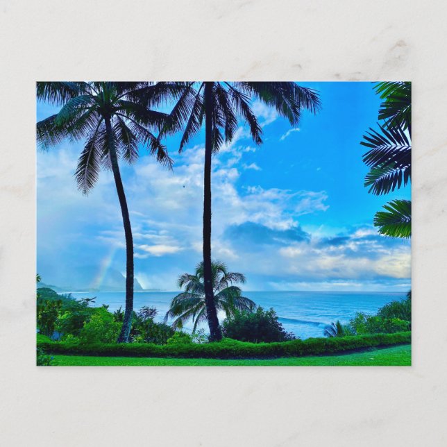Cartes Pour Fêtes Annuelles Kauai Salutations (Devant)