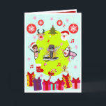 Cartes Pour Fêtes Annuelles Kids Christmas Card-Interactive Card<br><div class="desc">I have created a greeting card line tailored specifically to children.  Kids Express consists of four characters: Meg, Vivid, Art and DJ. Characters who appeal to the artistic talents of all children.  The line is interactively designed to give children a sense of individuality and achievement when interacting with the card...</div>