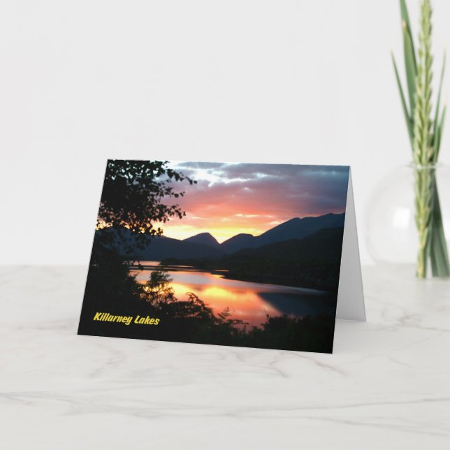 Cartes Pour Fêtes Annuelles Killarney (Devant)