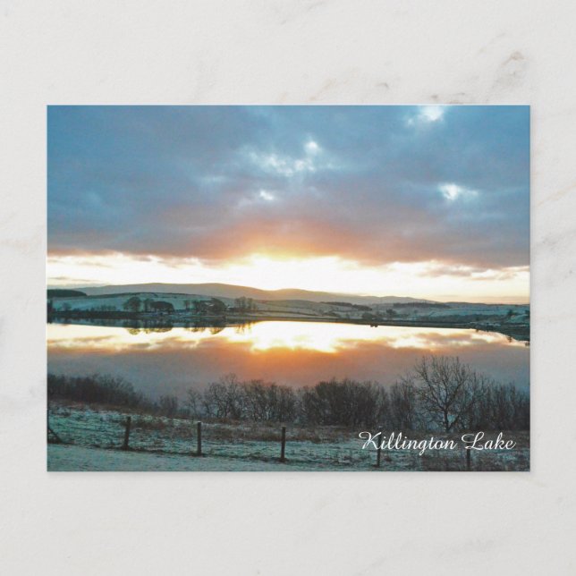 Cartes Pour Fêtes Annuelles Killington Lake District II Angleterre Holiday Pos (Devant)