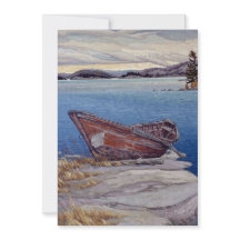 "Kipawa Long Boat" par Charlie Rapsky