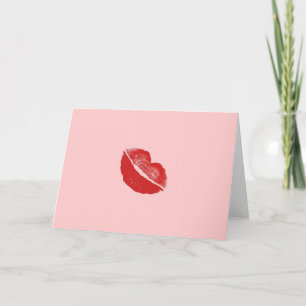 Cartes Pour Fêtes Annuelles Kiss Card