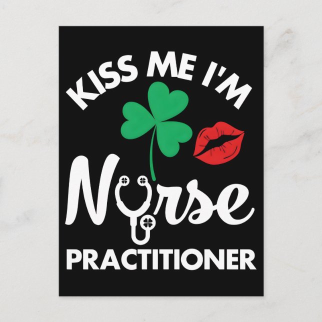 Cartes Pour Fêtes Annuelles Kiss me i'm nurse practitioner shirt Mug (Devant)