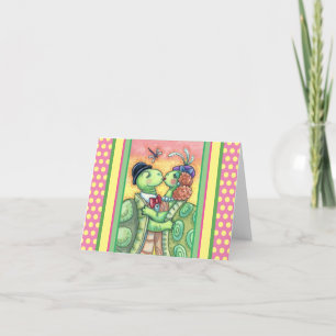 CARTES POUR FÊTES ANNUELLES KISSER DES PÂTISSERIES DE TORTLE, CUTE TARPON VALE