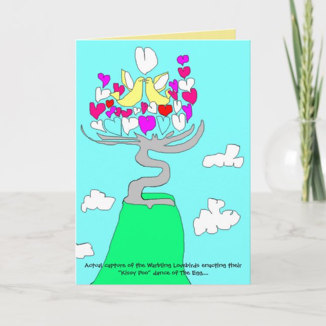 Cartes Pour Fêtes Annuelles Kissy Poo (Devant)