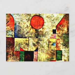 Cartes Pour Fêtes Annuelles Klee - Balloon rouge