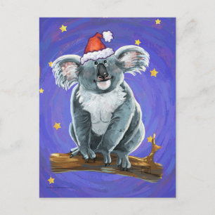 Cartes Pour Fêtes Annuelles Koala Bear Christmas