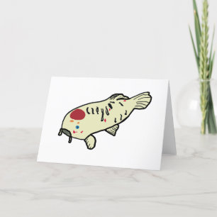Cartes Pour Fêtes Annuelles Koi Carp