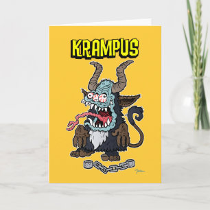 CARTES POUR FÊTES ANNUELLES KRAMPUS 00
