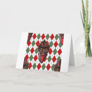 Cartes Pour Fêtes Annuelles krampus de Noël