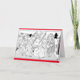 Cartes Pour Fêtes Annuelles Krampus est pour tous !