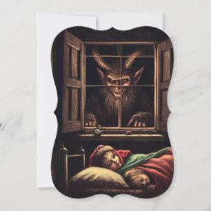Cartes Pour Fêtes Annuelles krampus vierge