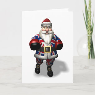 Cartes Pour Fêtes Annuelles Kris Kringle Le Jour De La Boxe