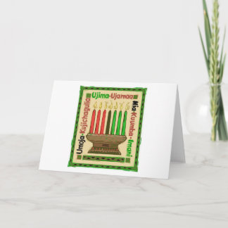 Cartes Pour Fêtes Annuelles Kwanzaa
