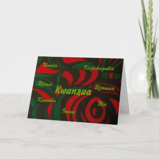 Cartes Pour Fêtes Annuelles Kwanzaa