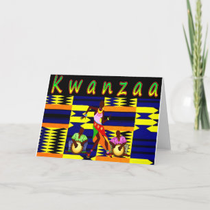 Cartes Pour Fêtes Annuelles Kwanzaa