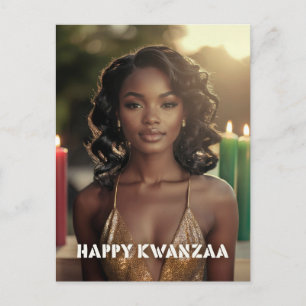 CARTES POUR FÊTES ANNUELLES KWANZAA - JOYEUX KWANZAA -