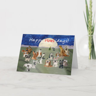 Cartes Pour Fêtes Annuelles La bande dessinée heureuse de Howlidays poursuit