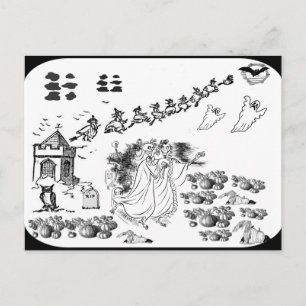 Cartes Pour Fêtes Annuelles La Cérémonie Hantée -