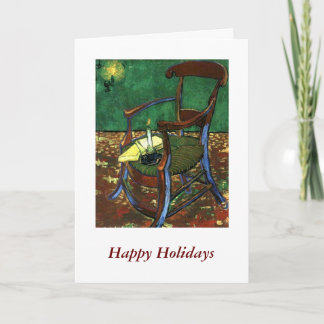Cartes Pour Fêtes Annuelles La chaise de Paul Gauguin par Vincent van Gogh