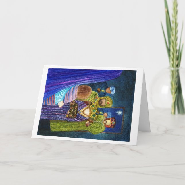 Cartes Pour Fêtes Annuelles La Cible de la Magi (Devant)