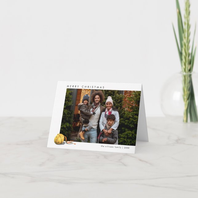 Cartes Pour Fêtes Annuelles La cloche à bascule Express polaire | Photo de Noë (Devant)