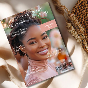 Cartes Pour Fêtes Annuelles La couverture du magazine "L'amour de ma vie"