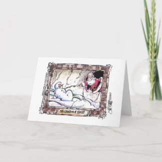 Cartes Pour Fêtes Annuelles La Création de Frosty