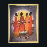 Cartes Pour Fêtes Annuelles La crèche de Noël africaine<br><div class="desc">La crèche de Noël africaine Joyeux Noël !</div>